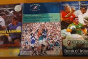 Various Leinster SFC match programmes.