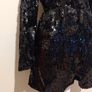 Black Sequin Pocket Playsuit new with tags Image 8