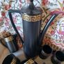 1960s Portmeirion/ Greek Key Black Coffee Set Image 2