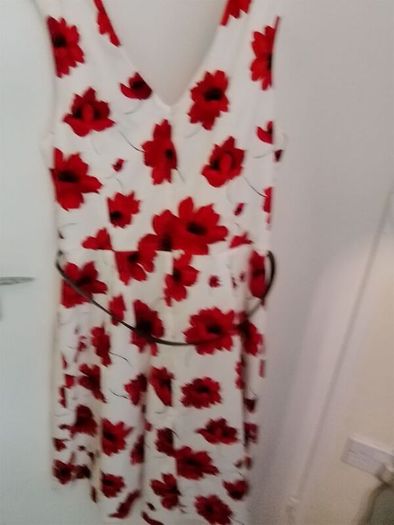 Savida poppy print vintage-style dress