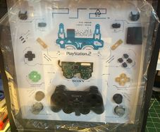 PS2 DualShock Controller Tech Art