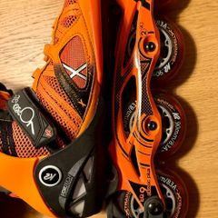 K2 VO2 90 Men's Inline Skates EU 42 + Rollerblade Protection + Spare Bearings