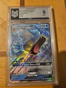 2019 Pokemon Sun & Moon Promo Hidden Fates Holo Gyarados GX #SM212 CGC 9 MINT