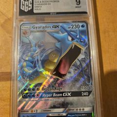 2019 Pokemon Sun & Moon Promo Hidden Fates Holo Gyarados GX #SM212 CGC 9 MINT