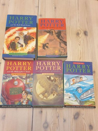 harry potter books collection