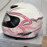 Brand new Nitro Racing helmet size small, model Dynamo (White/Pink) Image 6