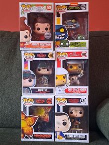 Funko Pop Television , 6 boxed  Colllectibles