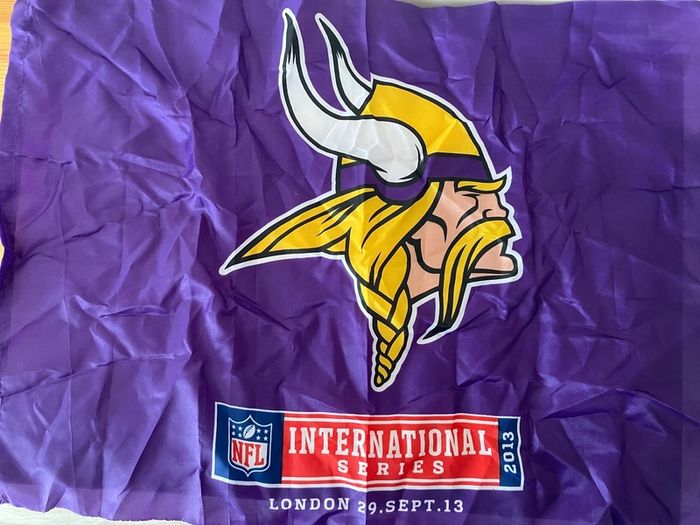 Steelers vs Vikings programme, ticket and scarf