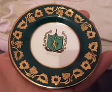 Family Crest for Moore,  Arklow pottery