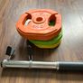 Hit Fitness Pump Set 20kg | Coloured Plates Image 4
