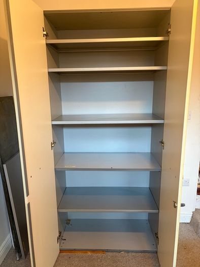 Tall Metal Storage Cabinet