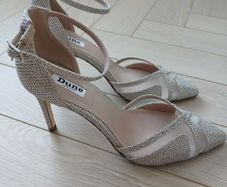 Gold DUNE mesh shoes