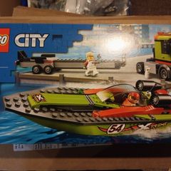 Lego City 60254 Race Boat Transporter