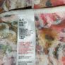 Topshop Womens Multicoloured Floral Rain Coat Size 10 Perfect for festival season Image 4