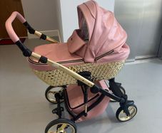 pink and gold  buggy