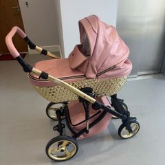 pink and gold  buggy
