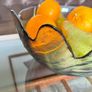 Vintage Wedgwood Dartington Lead Crystal Glass Wave Large Salad Or Fruit Table Bowl 1980s Image 10