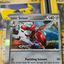 Scizor ! Miscut Error ! Off Centre ! from Obsidian Flames Set ! 2023 ! Error Pokemon Card ! Image 2