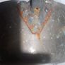 Antique Victorian Solid Brass Sauce Pan with Iron Handle, Postage Available or Collection Image 4