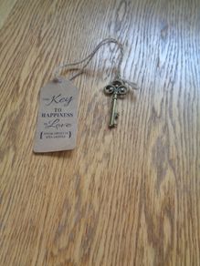 Key Shaped Bottle Opener x 3 With Souvenir Card for Sale