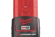 Milwaukee M12B2 M12 12v 2Ah Red Lithium-Ion Battery
