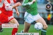 Very Rare 1992 Republic of Ireland v United States of America USA International Programme