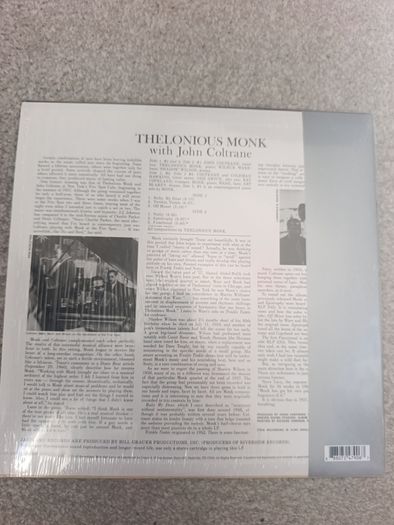 Vinyl Thelonious Monk with John Coltrane
