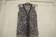 Savida Green/Black Patterned Blouse/Top