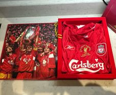 Liverpool FC 2005 Istanbul Ltd Edition Champions League Final Shirt RARE