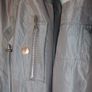 Stylish Grey and SIlver Raincoat by Lailishi Image 3