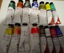 Oil paints