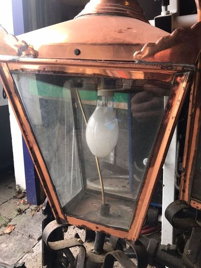 Copper topped Traditional Lanterns