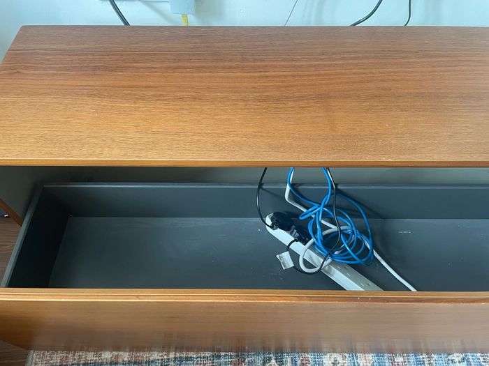 BoConcept Lugano TV Unit Walnut Veneer Wall Mountable
