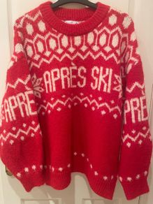 Ladies Apres Ski Jumper Size Medium