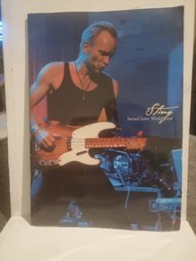 Sting Original Sacred Love 2004 World Tour Concert Program Photo Book