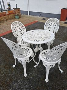Cast aluminium Patio or garden set