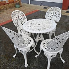 Cast aluminium Patio or garden set
