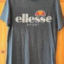 ELLESSE  T-shirt. Size small / medium. Great Quality & In Excellent Condition. Weighty 100% cotton. Image 9