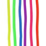 6x Stretchy Noodle String Neon Kids Childrens Fidget Stress Relief Sensory Toy (FREE POSTAGE) Image 2