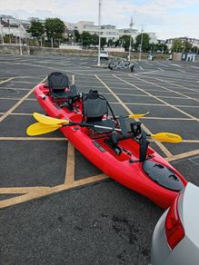 Double pedal kayak