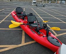 Double pedal kayak