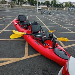 Double pedal kayak
