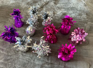 Balloon weights, different colours
