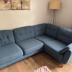 Left L-shaped couch