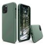 Liquid Silicone Case For iPhone 11 Pro Luxury Thin Soft Phone Cover New Green - FHT2IP11PLK Image 3