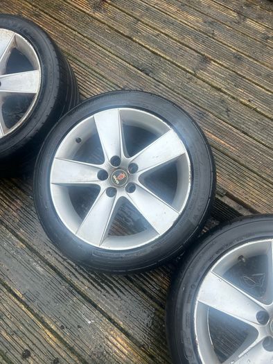 17" 5x110 alloys Saab Opel