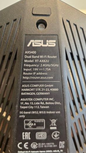 Router Asus Rt Ax82u  Ax5400