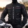 Zik Gears Premium Motorcycle Riding Jacket All Weather Protective Touring Jacket Image 2