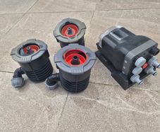 Gardena Automatic Irrigation Bundle Water Distributor + 3 Underground Valve Boxes