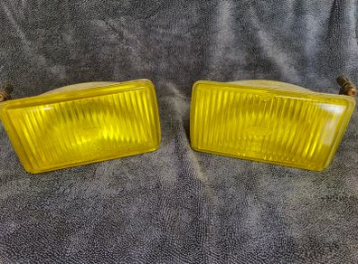 Yellow fog lights 19R-33 Sierra Cosworth / Escort Cosworth, Ford Fiesta XR2 XR3 XR4 ,Sierra RS RS500 ,Focus Guide, Escort Rallye ,Scorpio 4x4 Turbo